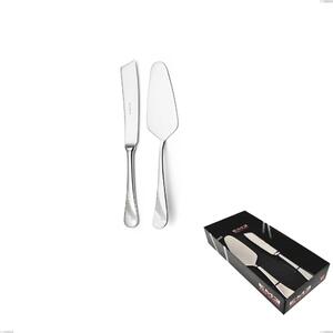 Confezione vetrina 2 pezzi dolce Milano Inciso , 18/10 (AISI304) acciaio inox Lucido , spessore 2,5 mm