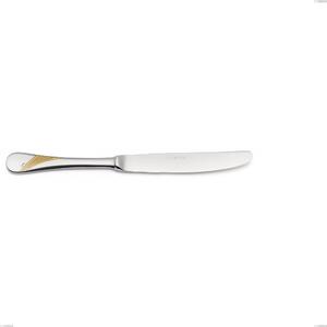 Coltello frutta Milano Inciso Oro , 18/10 (AISI304) finitura inox lucido e oro Acciaio lucido e oro , spessore 2,5 mm mm, lunghezza 217 mm