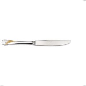 Coltello tavola Milano Inciso Oro , 18/10 (AISI304) finitura inox lucido e oro Acciaio lucido e oro , spessore 2,5 mm mm, lunghezza 240 mm