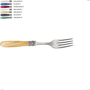 Forchetta pesce mona lisa, Acciaio 18/10 AISI 304 Lucido manicatura acrilico perlato, lunghezza 211 mm