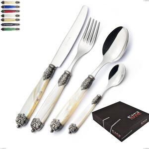 Set di posate 75 pezzi Mirage in confezione regalo, Acciaio inox 18.10 (AISI 304)