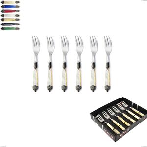 Confezione vetrina 6 pezzi forchette dolce Mirage, Acciaio inox 18.10 (AISI 304)- posate