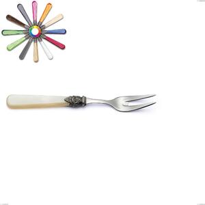 Forchetta carne Napoleon Perlato, (acciaio 18.10 aisi304), Lunghezza 360 mm manici in metacrilato