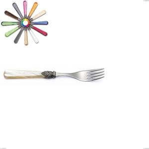 Forchetta frutta Napoleon Perlato, (acciaio 18.10 aisi304), Lunghezza 180 cm manici in metacrilato