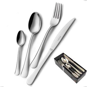 Confezione salvaspazio 24 pezzi coltello economico Oxford, Acciaio inox 18/C (AISI430), spessore 2.00 mm