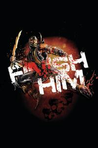 Stampa d'arte Mortal Kombat - Finish him, (26.7 x 40 cm)