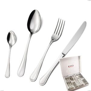 Cofanetto 24 pezzi privilege, Acciaio inox Aisi 304 Posate Lucide, spessore 2.5 mm