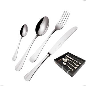 Servizio Posate 24 Pezzi ROYAL in acciaio inox 18/10 lucidatura a specchio 2,5 mm di spessore in scatola