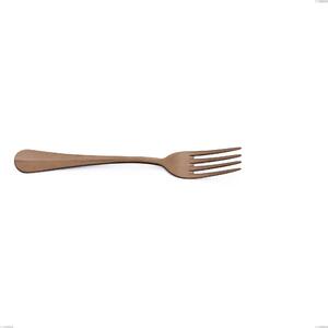 Forchetta tavola Royal Retr� PVD Chocolate, Acciaio 18/10 antico, spessore 2.5 mm, lunghezza 205 mm, pvd chocolate