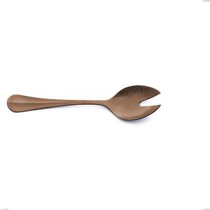 Coppia insalata Royal Retr� PVD Chocolate, Acciaio 18/10 antico, spessore 2.5 mm, lunghezza 233 mm, pvd chocolate