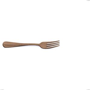 Forchetta frutta Royal Retr� PVD Chocolate, Acciaio 18/10 antico, spessore 2.5 mm, lunghezza 184 mm, pvd chocolate