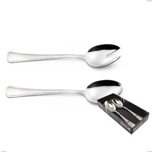 Confezione vetrina 2 pezzi insalata Savoia, Acciaio inox 18.10 (AISI304), spessore 2.5 mm