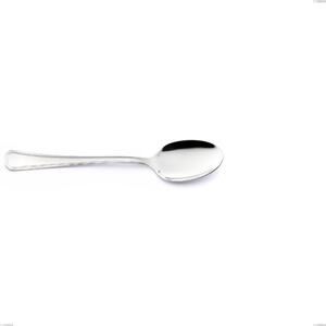 Cucchiaino frutta Savoia Argento 8 micron, Acciaio inox Aisi 304 Finitura Argentata, spessore argento 8 micron, spessore posata 3 mm, lunghezza 178 mm