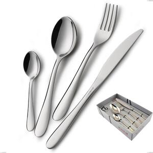 Confezione vetrina 16 pezzi coltello economico Segno, Acciaio inox 18/10 (AISI304), spessore 1.8 mm- posate