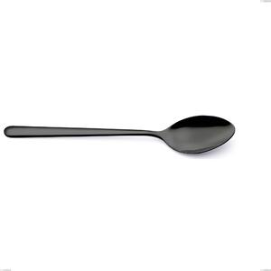 Cucchiaio da servizio Venice Gun Metal, Acciaio Inox 18-10 trattamento pvd canna di fucile, spessore 4 mm, lunghezza 260 mm