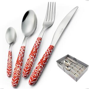 Confezione vetrina 16 pezzi vero circle, acciaio 18.0 nickel free, manicatura pbt sublimato acciaio lucido