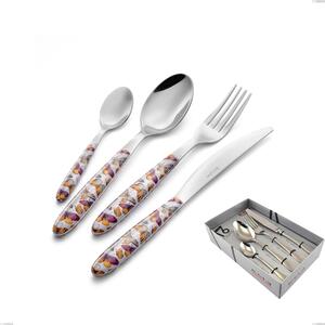 Confezione vetrina 16 pezzi vero butterfly, acciaio 18.0 nickel free, manicatura pbt sublimato acciaio lucido