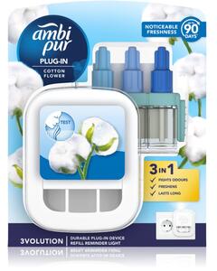 AmbiPur 3volution Cotton Flower diffusore elettrico per ambienti con ricarica 20 ml