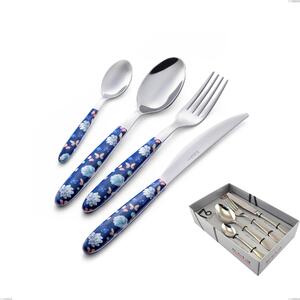 Confezione vetrina 16 pezzi vero garden, acciaio 18.0 nickel free, manicatura pbt sublimato acciaio lucido