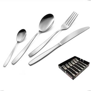 Confezione vetrina 6 pezzi forchettine dolce Wind, Acciaio 18/0 Acciaio 18/0 Nichel Free, spessore 2 mm mm