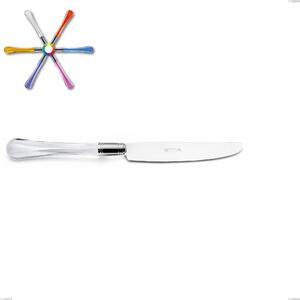 Coltello da tavola ZAFFIRO in acciaio 18.10 AISI430 manico in Acrilico lavabile in lavastoviglie
