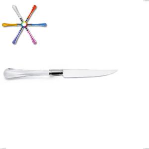 Coltello bistecca Zaffiro, (acciaio 18.10 aisi304), manico in metacrilato