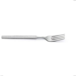 Forchetta frutta Zeus ICE , Acciaio 18/10 forgiato martellato sabbiato, spessore 4 mm, lunghezza 185 mm, forgiato