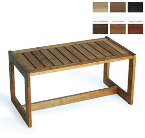 Tavolinetto basso PANCA multiuso in legno di frassino Dimensioni 42x82x40 cm -peso 6,5 kg