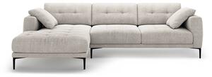 Divano angolare beige (con penisola a sinistra/con chaise lounge) Bemy – Micadoni