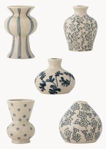 Set di 5 vasi in gres dipinti a mano Quinto, alt. 10 cm