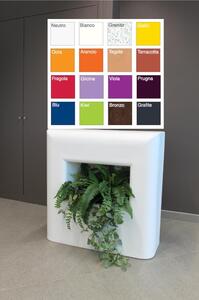 Nuovo vaso con funzione separ�, realizzato in polietilene 90x39xh90 cm Ideale per un ambiente esterno ed interno