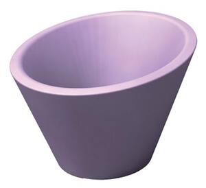 Portavaso Dorico per esternointerno in polietilene Glicine 680xh370xh500