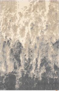 Tappeto in lana grigio-beige 170x240 cm Niagara graphite - Agnella