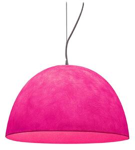 Lampada a Sospensione H20 in nebulite � 46xh27,5 colore magenta
