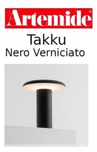 Artemide Takku nero verniciato