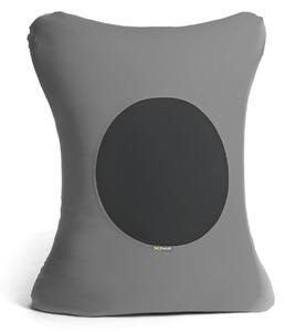 Pouf in microfibra elastica traspirante X-Five 120x140xh40 cm 5 posizioni Grigio