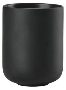 Portaspazzolino nero in gres Sensu – Zone