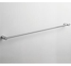 Porta asciugamani Kios 60x5xh2 cm in finitura cromo lucido Garanzia contro la corrosione bagno galvanico di oltre 22 micron inalterabile nel tempo