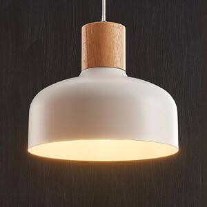 Lampada a sospensione Carlise Lindby, dimmerabile, Bianco / Opale, Soggiorno / Sala da pranzo, Metallo, Scandinavo, Lampada a sospensione