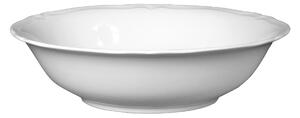 Insalatiera in porcellana RINASCIMENTO � 26 cm in porcellana bianca lavabile in lavastoviglie