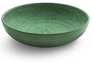 Insalatiera in melamina Mono Grande � 31 cm certificato per l'uso alimentare verde
