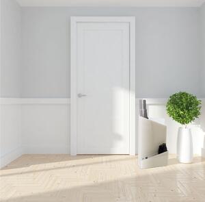 Portaombrelli Rettangolare con due vaschette anche per gli ombrellini T DESIGN 30x13,5xh60 cm in plexiglass Bicolore bianco tortora