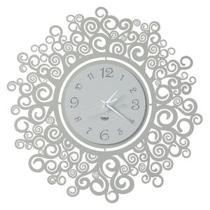 Orologio rotondo dal design originale Fonte della Vita Diametro 50cm colore Avorio e bianco marmo