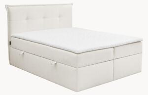 Letto boxspring fatto a mano con contenitore Cloud, H3