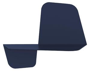 Mensola da Parete in acciaio sagomato verniciato a polvere FLAP 420 Ali Di Farfalla Dimensioni 42x21,5xh33 cm colore Blu Navy