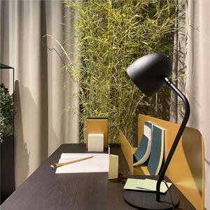 Lampada da tavolo Abat-Jour in Metallo Frida Dimensioni 21x21xh 48 cm - Stile Industrial struttura in metallo colore nero