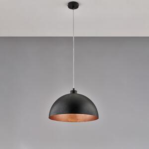Sospensione Marcus Diametro 35 cm, Nero Rame, Ferro Laccato - H.21 - MAX 121 - �35