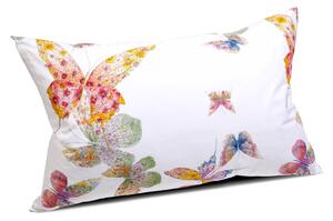 Coppia Federe Butterfly, In Percalle Caleffi