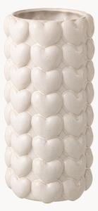 Vaso in gres Hearts, alt. 33 cm