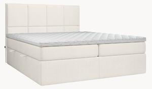 Letto boxspring fatto a mano con contenitore Somerdale, H3